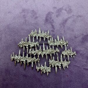 D’Orlan Modernist Silver Brooch